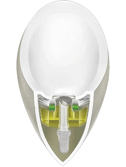 Mictório Uribras Waterless com tecnologia por gravidade