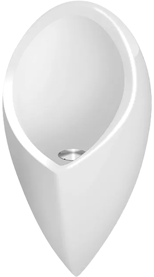 Mictório Uribras Waterless — vista frontal do produto